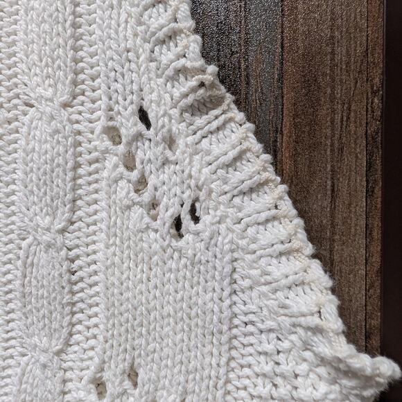 90s Knit Sleeveless Cardigan Sweater - Picture 5 of 7